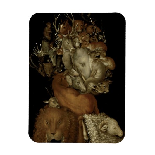 Earth, c.1570 (パネル上の油) マグネット (縦)