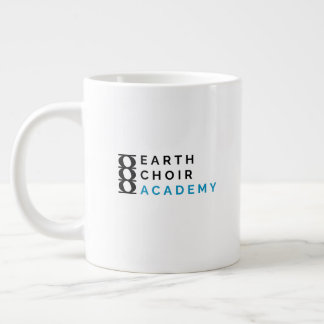 Earth Choir Academyロゴジャンボプリント ジャンボコーヒーマグカップ
