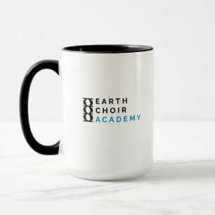 Earth Choir Academyロゴ2トーン マグカップ
