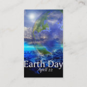 Earth Day名刺 名刺 (裏面)