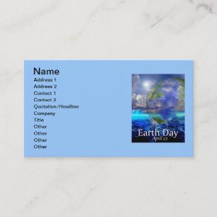Earth Day名刺 名刺