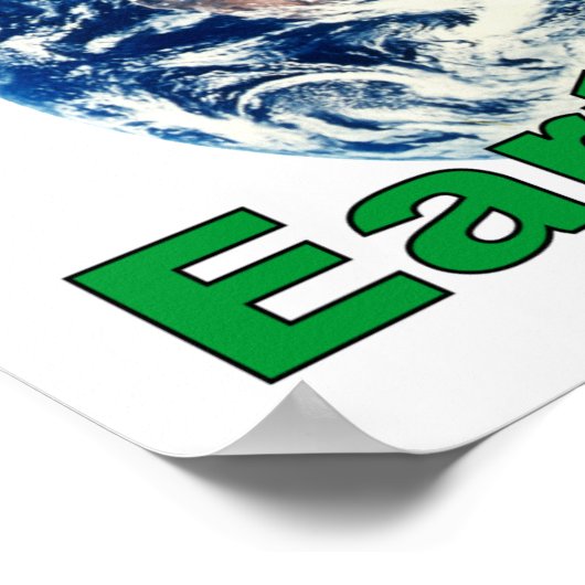Earth Day ポスター (角)