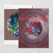 EARTH DAY ポストカード (正面/裏面)