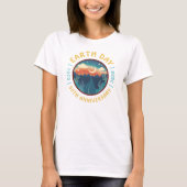 Earth Day 2020 50th Anniversaryレトロ図 Tシャツ (正面)