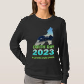 Earth Day 2023 Restore Our Earth Tシャツ (正面)