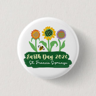 Earth Day 2026 缶バッジ