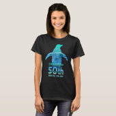 Earth Day 50th Anniversary Penguin Silhouette Tシャツ (正面フル)