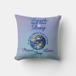 Earth Day - April 22nd クッション
