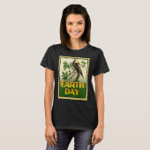 Earth Day Brown Pelican Bird    Set 1 Tシャツ (正面フル)