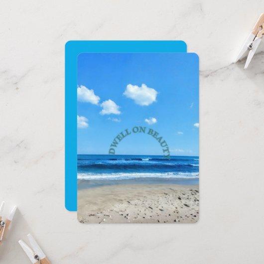 Earth Day Brunch - Invitation 招待状 (正面/裏面インサイチュ)