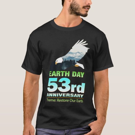 Earth Day Eco Friendly Apparel for Pro Environment Tシャツ (正面)