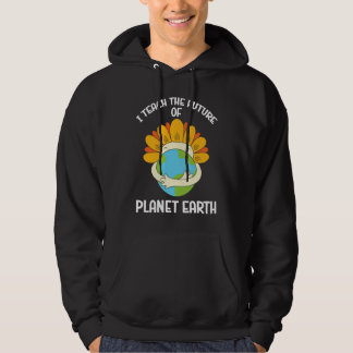 Earth Day Environmental I Teach The Future Of Plan パーカ