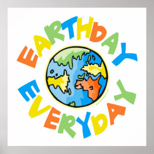 Earth Day Every Day ポスター