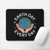 Earth Day Every Day Eco-friendly Nature Lover Desi マウスパッド (マウス)