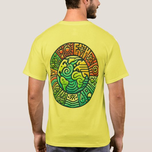 Earth Day Every Way Men's Basic Tシャツ (裏面)