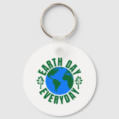 Earth Day Everyday キーホルダー (正面)