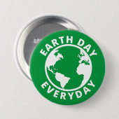 Earth Day Everyday - Earth Day 2022 缶バッジ (正面&裏面)