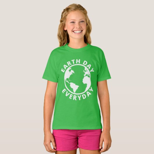 Earth Day Everyday - Earth Day 2022 Tシャツ (正面フル)