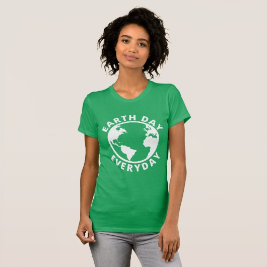 Earth Day Everyday - Earth Day 2022 Tシャツ (正面フル)