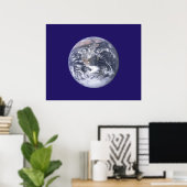 Earth Day Flag ポスター (ホームオフィス)