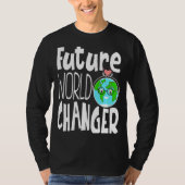 Earth Day Future World Changer Environmentalist  9 Tシャツ (正面)