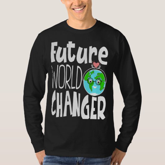 Earth Day Future World Changer Environmentalist  9 Tシャツ (正面)