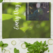 Earth Day Gift 🌸Ethereal Leaves   |Kitchen Towel  キッチンタオル (折り畳み)