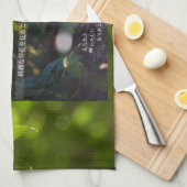 Earth Day Gift 🌸Ethereal Leaves   |Kitchen Towel  キッチンタオル (四つ折り)