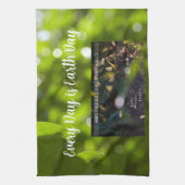 Earth Day Gift 🌸Ethereal Leaves   |Kitchen Towel  キッチンタオル (縦)