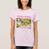 Earth Day Gift 🌸Mystical Flowe    women’s t-shirt Tシャツ (正面)