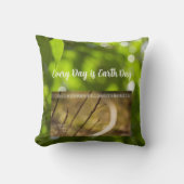 Earth Day Gift 🌸Mystical Flower  |　Throw Pillow  クッション (正面)