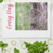 Earth Day Gift 🌸Pine Cone  |Kitchen Towel  キッチンタオル (折り畳み)