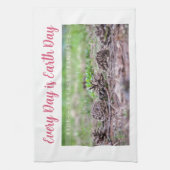 Earth Day Gift 🌸Pine Cone  |Kitchen Towel  キッチンタオル (縦)