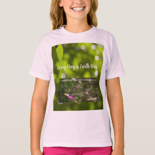 Earth Day Gift 🌸Spring Awakening girls t-shirt Tシャツ