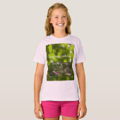 Earth Day Gift 🌸Spring Awakening girls t-shirt Tシャツ (正面フル)