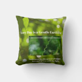 Earth Day Gift 🌸Spring Life   |  Throw Pillow  クッション (正面)