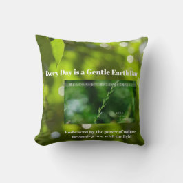Earth Day Gift 🌸Spring Life   |  Throw Pillow  クッション