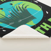Earth Day: Go Planet It's Your Earth Day シェルパブランケット (3/4)