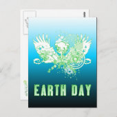 earth day : hi-fi tree ポストカード (正面/裏面)