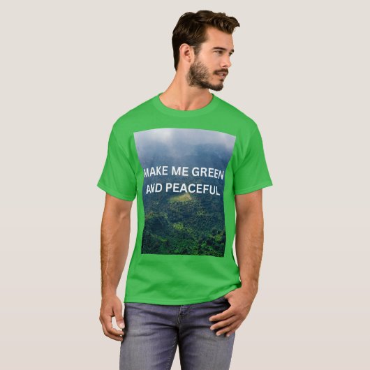 EARTH DAY MESSAGE Tシャツ (正面フル)