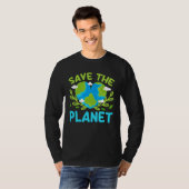 Earth Day Planet Vegan Animals Environment Generic Tシャツ (正面フル)