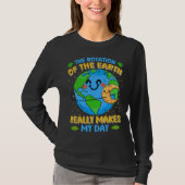 Earth Day Planet Vegan Animals Environment Generic Tシャツ (正面)