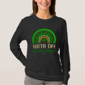 Earth Day  Save Our Home Plant More Trees Go Plane Tシャツ (正面)