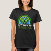Earth Day  Save Our Home Plant More Trees Go Plane Tシャツ (正面)