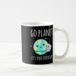 Earth Day Shirt Go Planet It's Your Earth Day Funn コーヒーマグカップ