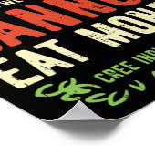 Earth Day Shirt Pro環境救引用文Last Tr ポスター (角)
