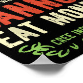 Earth Day Shirt Pro Save Environment Quote Last Tr ポスター (角)