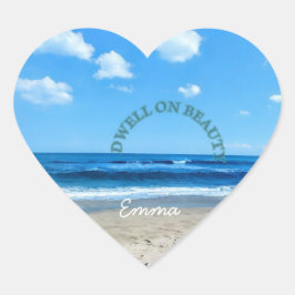 Earth Day stickers  ハートシール