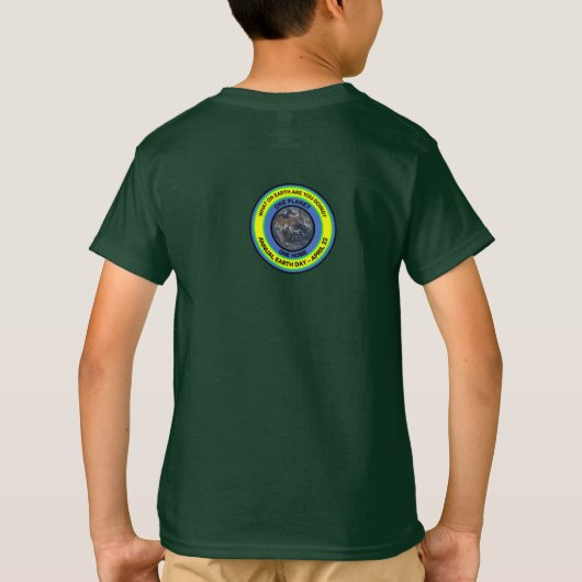 EARTH DAY Tシャツ (裏面)
