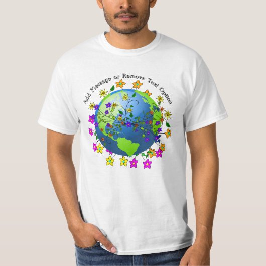 Earth Day T-Shirt Tシャツ (正面)